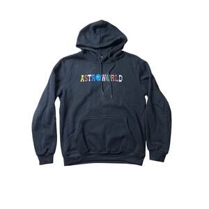 Travis Scott Astroworld Replica "Wish You Were Here" Black Men Size Large